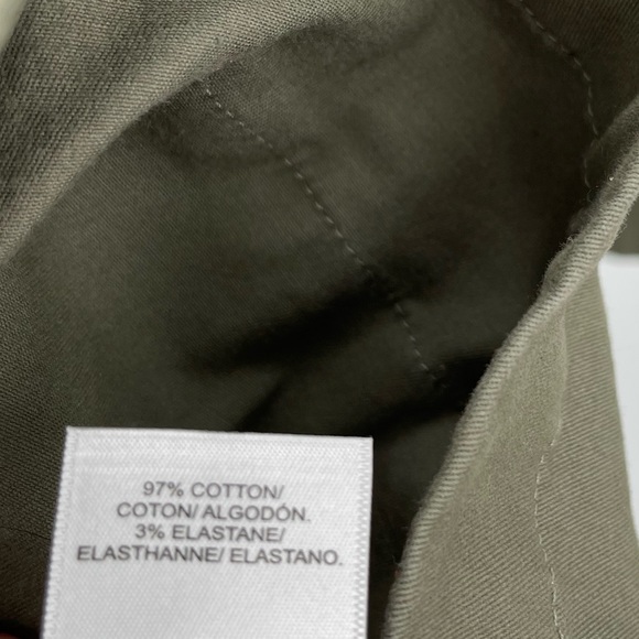 NWT Lucky Brand Jacket Belted Army Green Jacket Size Medium - Picture 8 of 9